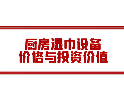 廚房濕巾設(shè)備價格與投資價值