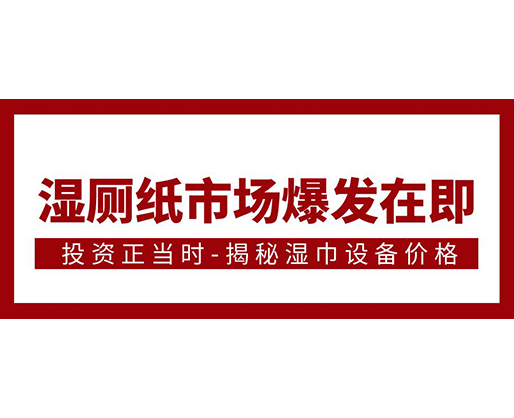 濕廁紙市場爆發(fā)在即，投資正當(dāng)時-揭秘濕巾設(shè)備價格